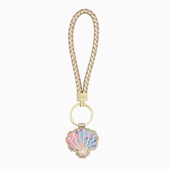 {Lilly Pulitzer} Brand New Wristlet Keychain - Picture 1 of 5